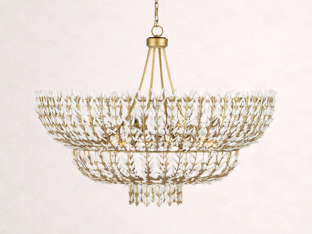 Morrigan Round Chandelier 34'' 56''D - Cyran Lamps