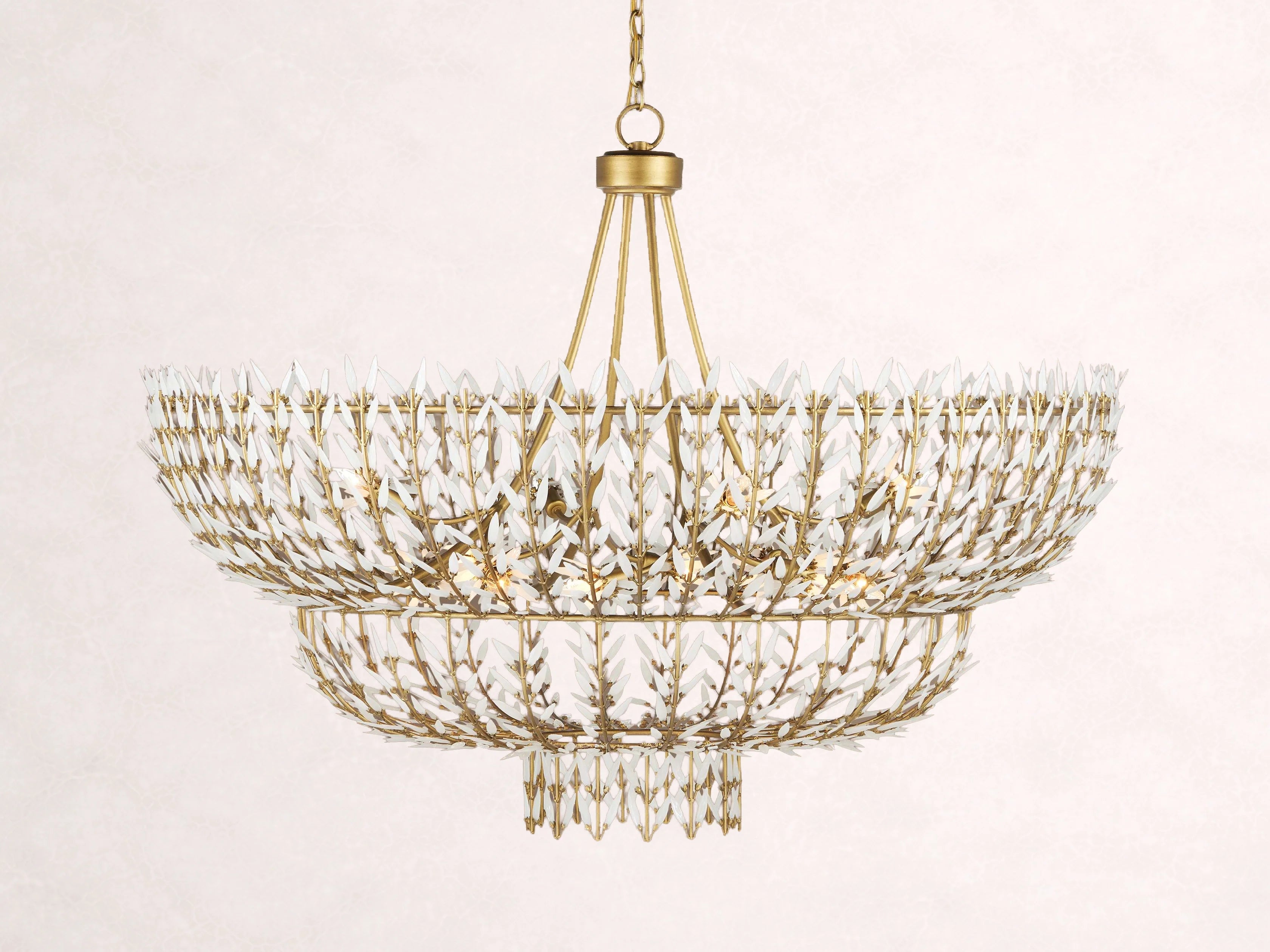 Morrigan Round Chandelier 34'' 56''D - Cyran Lamps