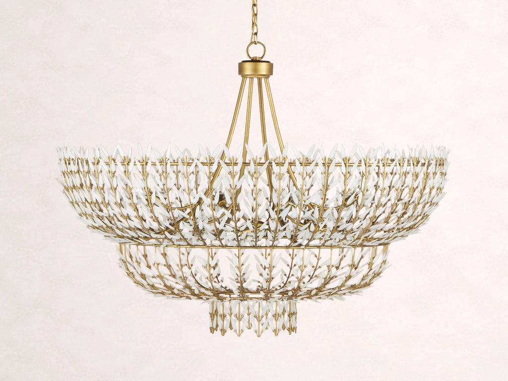 Morrigan Round Chandelier 34'' 56''D - Cyran Lamps