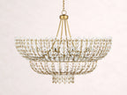 Morrigan Round Chandelier 34'' 56''D - Cyran Lamps