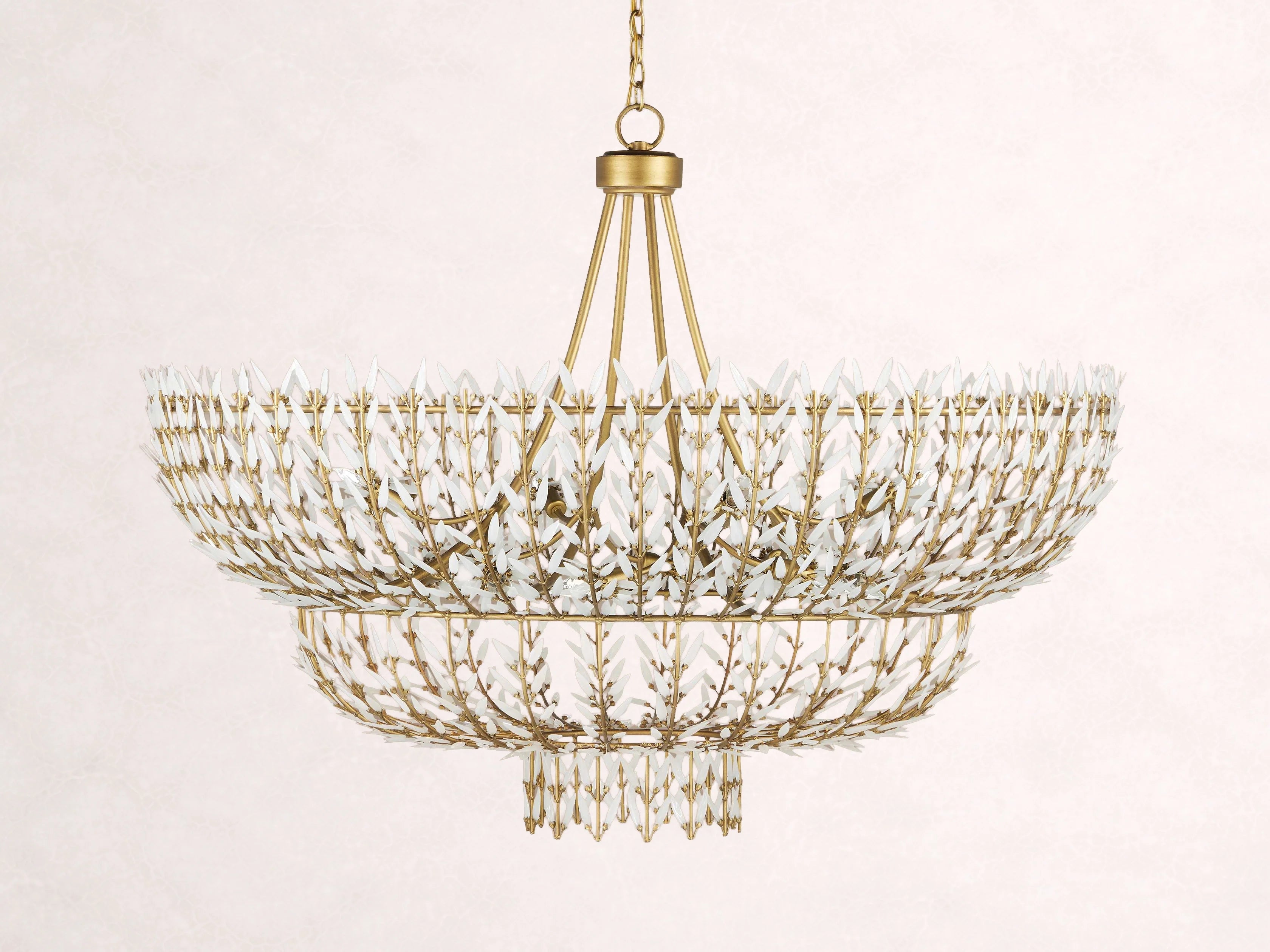 Morrigan Round Chandelier 34'' 56''D - Cyran Lamps