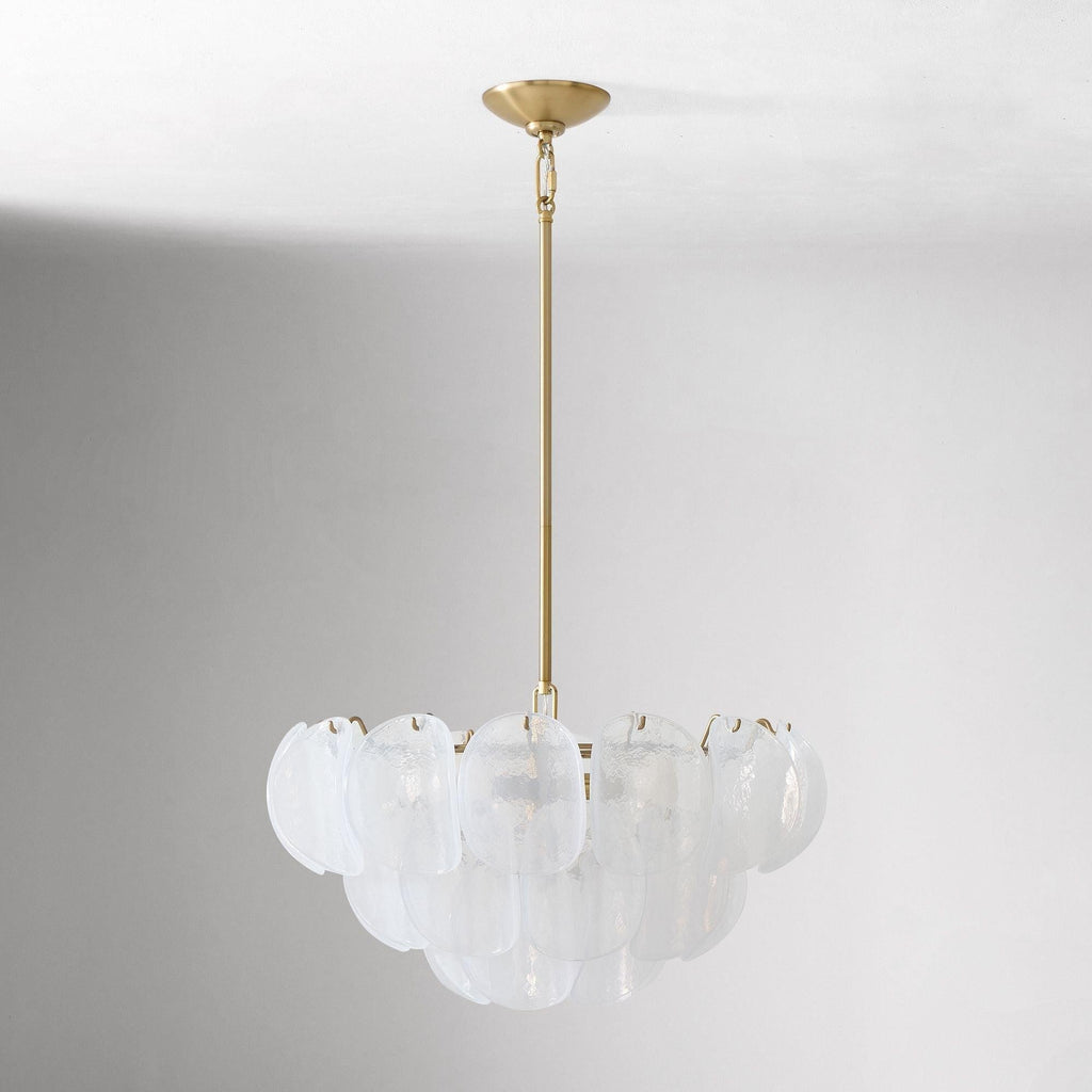 Murana Chandelier (22") White - Cyran Lamps