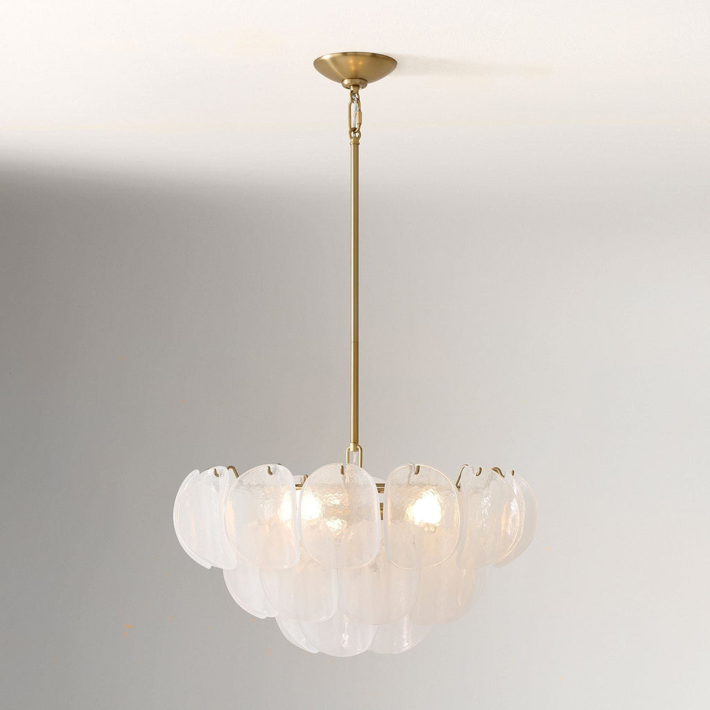 Murana Chandelier (22") White - Cyran Lamps