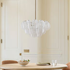 Murana Chandelier (22") White - Cyran Lamps