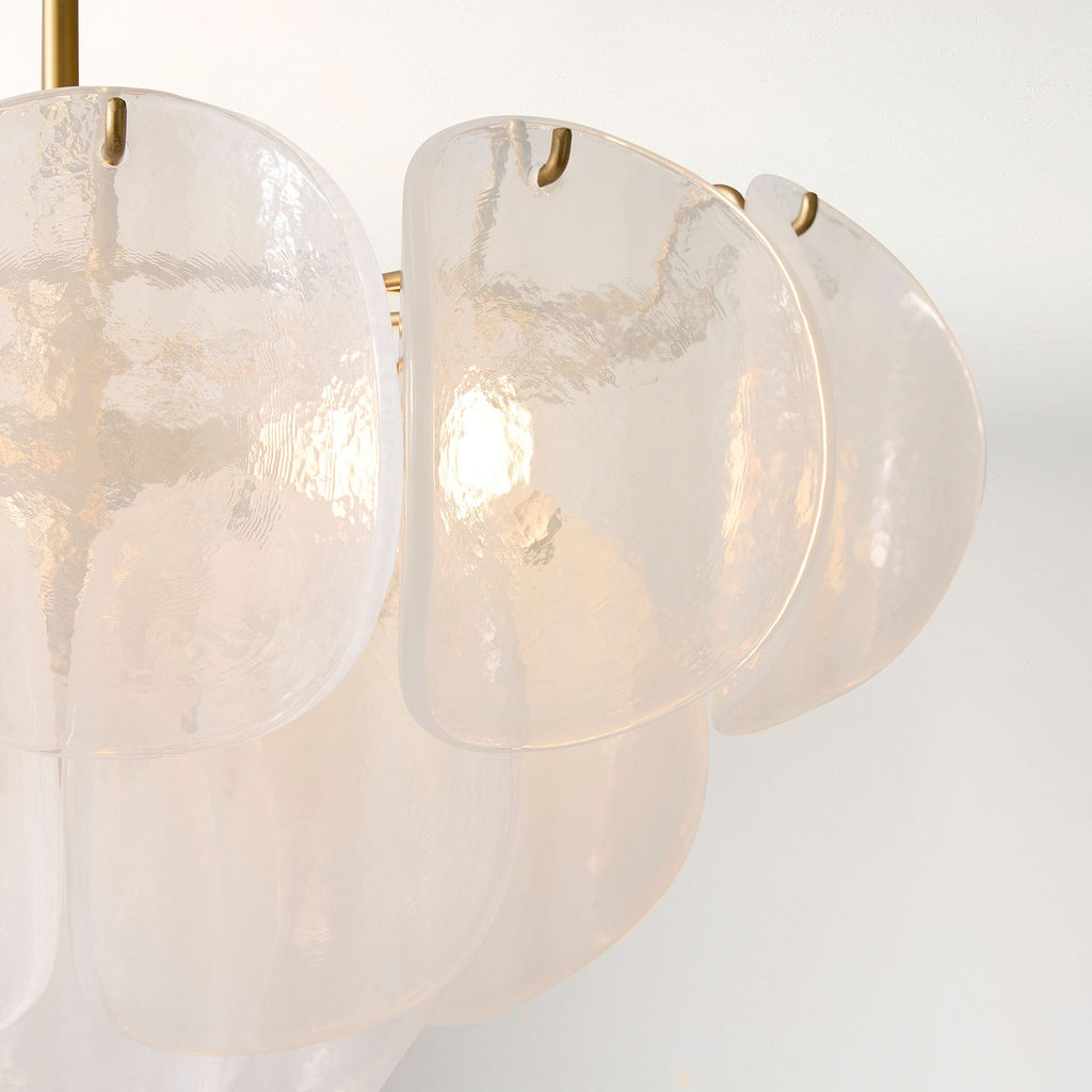 Murana Chandelier (22") White - Cyran Lamps