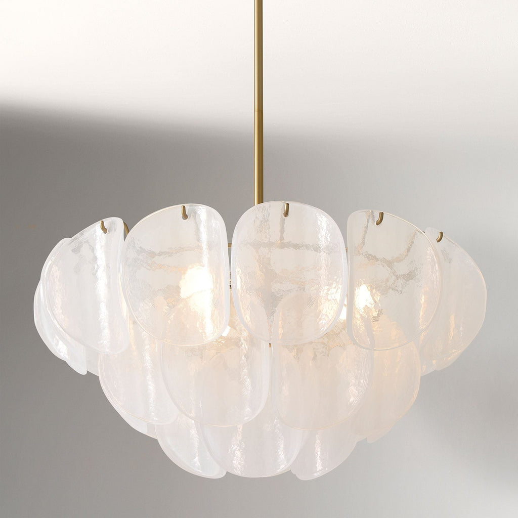 Murana Chandelier (22") White - Cyran Lamps