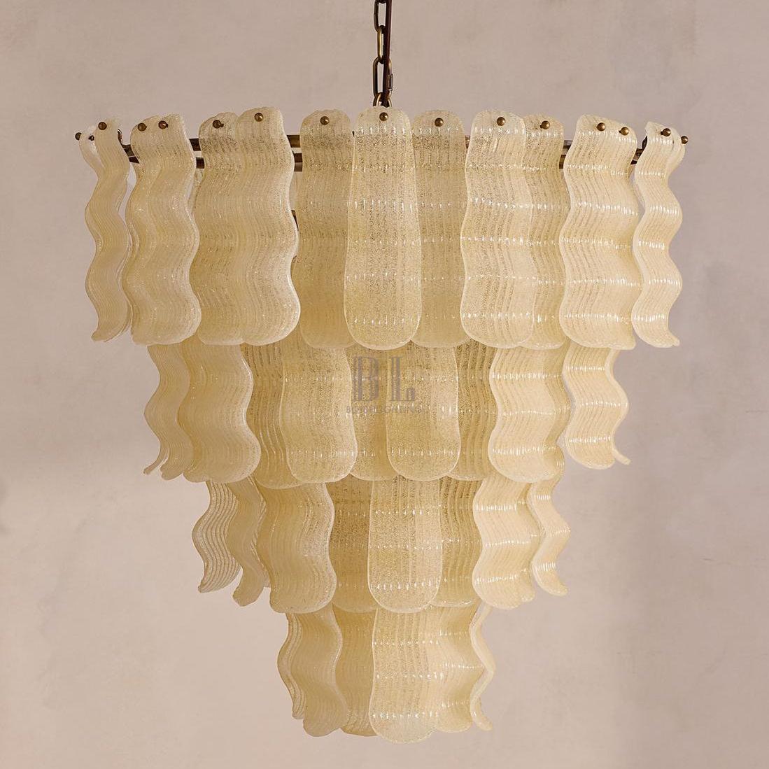 Murana Glass Chandelier - Cyran Lamps