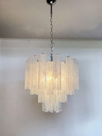 Murano Chandelier – 36 tubes – Alabaster white - Cyran Lamps