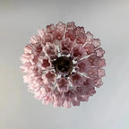 Murano Chandelier – 48 tubes – Alabaster Pink - Cyran Lamps