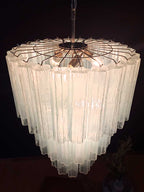 Murano Chandelier – 52 tubes – Opal - Cyran Lamps