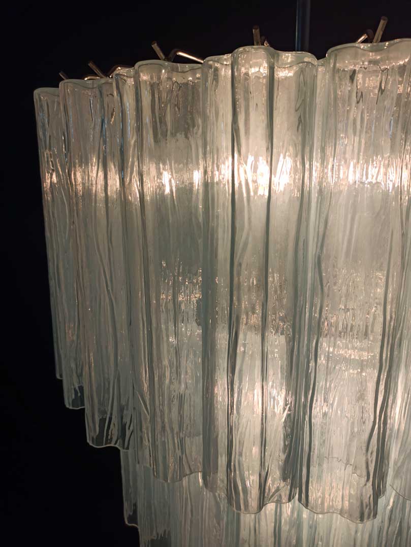 Murano Chandelier – 52 tubes – Opal - Cyran Lamps