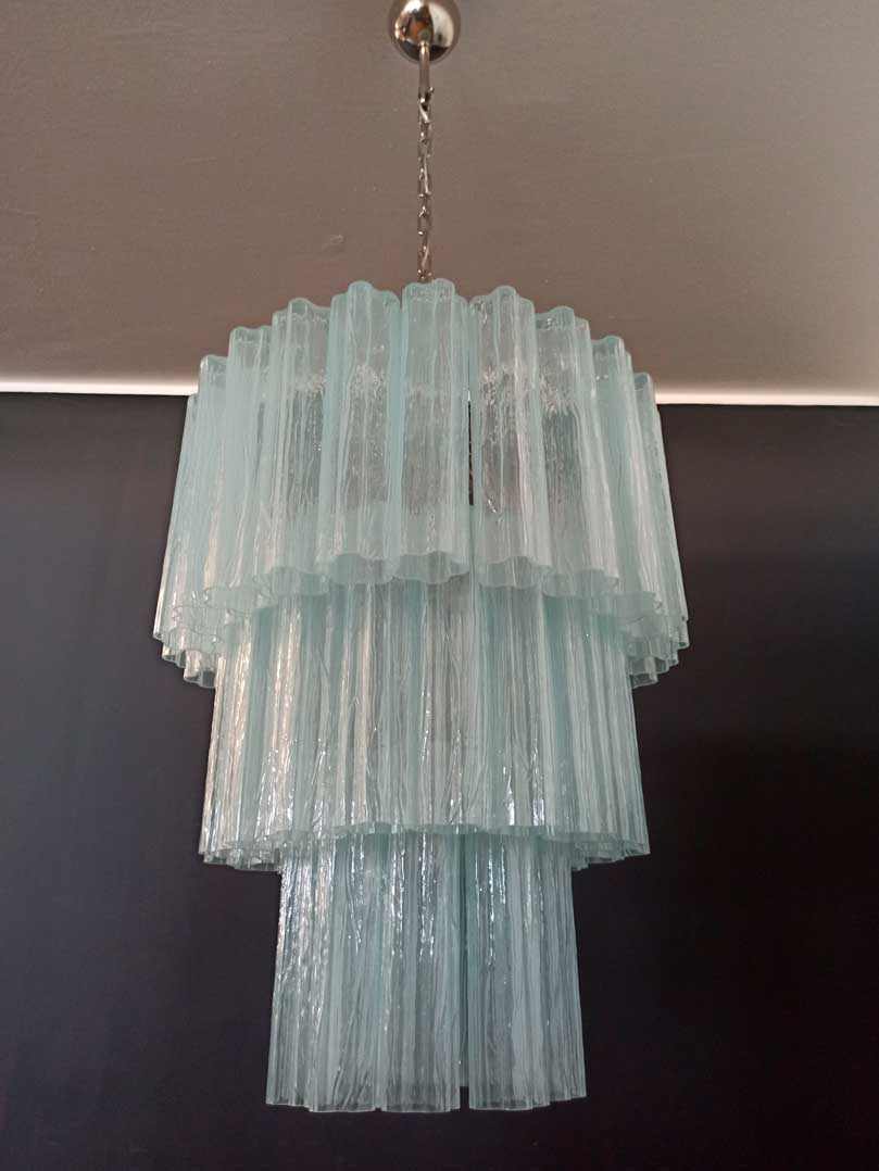 Murano Chandelier – 52 tubes – Opal - Cyran Lamps