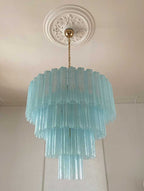 Murano Chandelier – 78 tubes – Opal - Cyran Lamps
