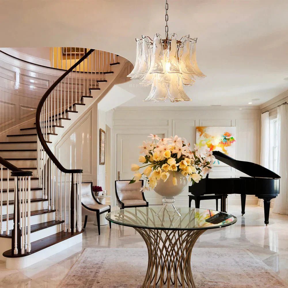 Murano Chandelier - Cyran Lamps