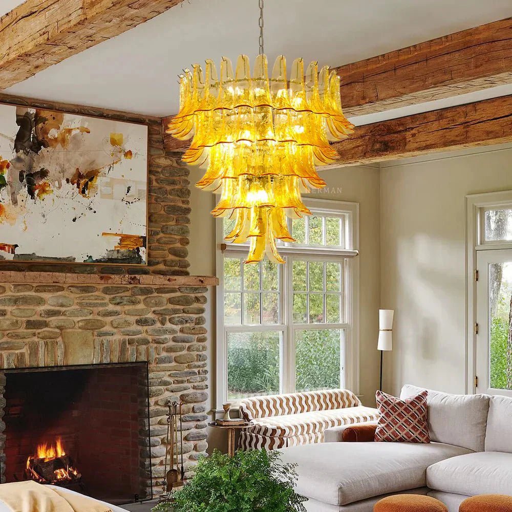 Murano Chandelier - Cyran Lamps