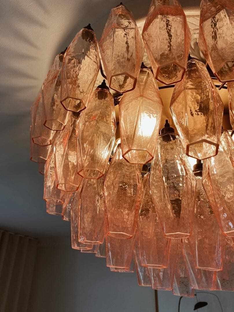 Murano Chandelier – Poliedri – 84 glasses - Cyran Lamps