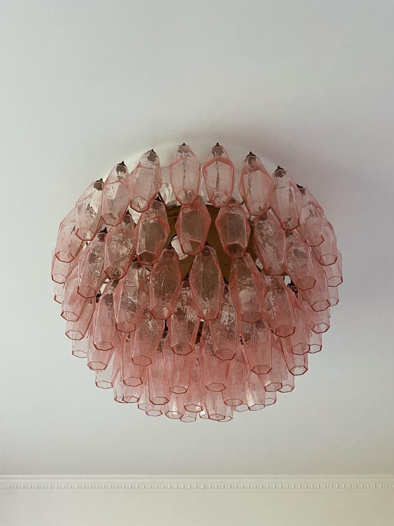 Murano Chandelier – Poliedri – 84 glasses - Cyran Lamps