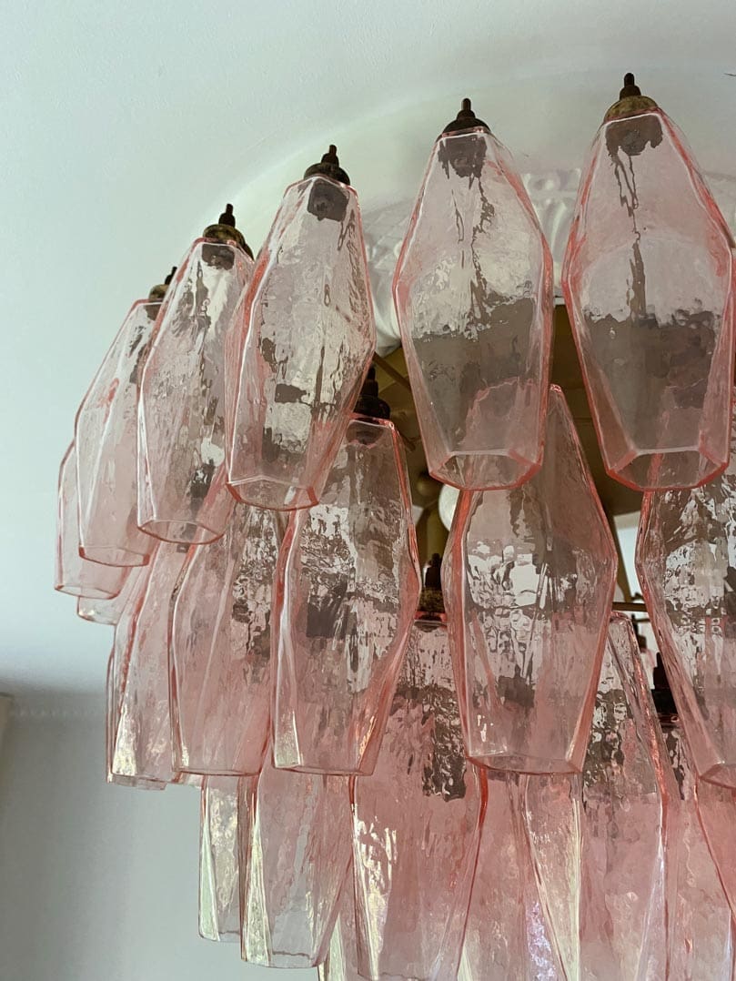Murano Chandelier – Poliedri – 84 glasses - Cyran Lamps