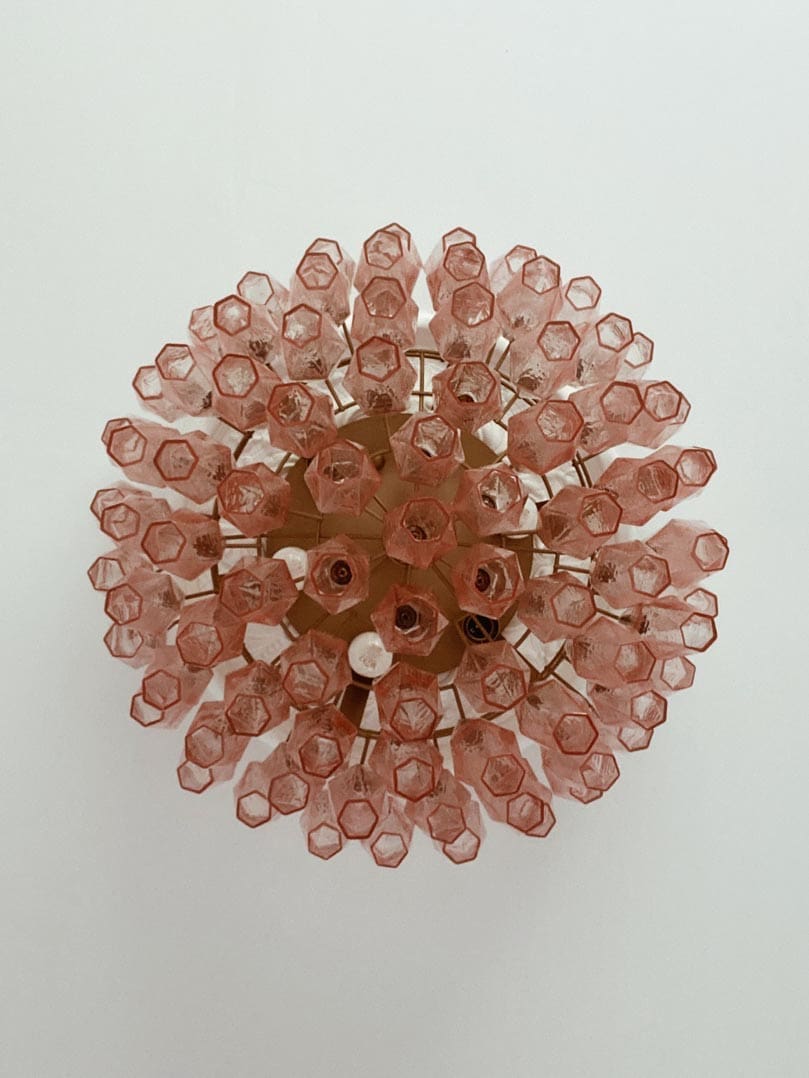 Murano Chandelier – Poliedri – 84 glasses - Cyran Lamps