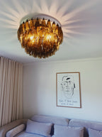 Murano Chandelier – Poliedri – 84 glasses - Cyran Lamps