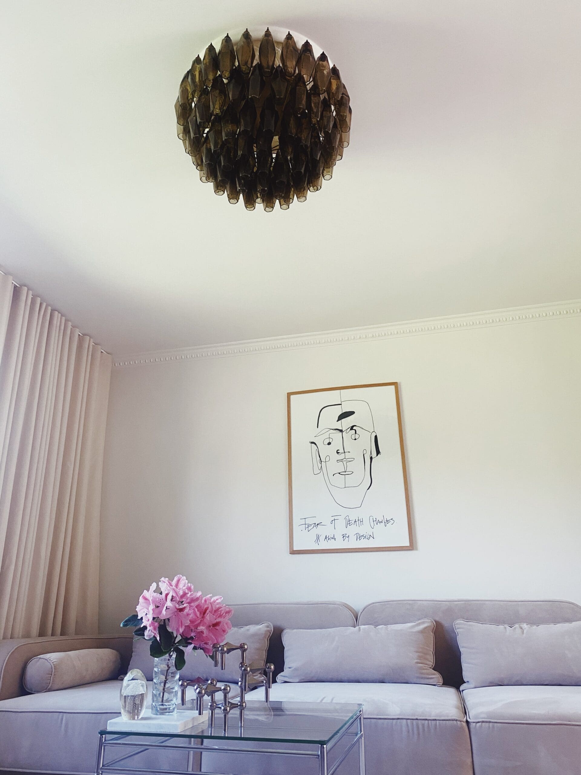 Murano Chandelier – Poliedri – 84 glasses - Cyran Lamps