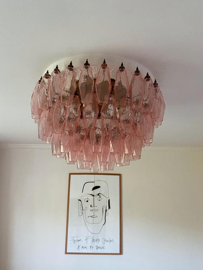 Murano Chandelier – Poliedri – 84 glasses - Cyran Lamps