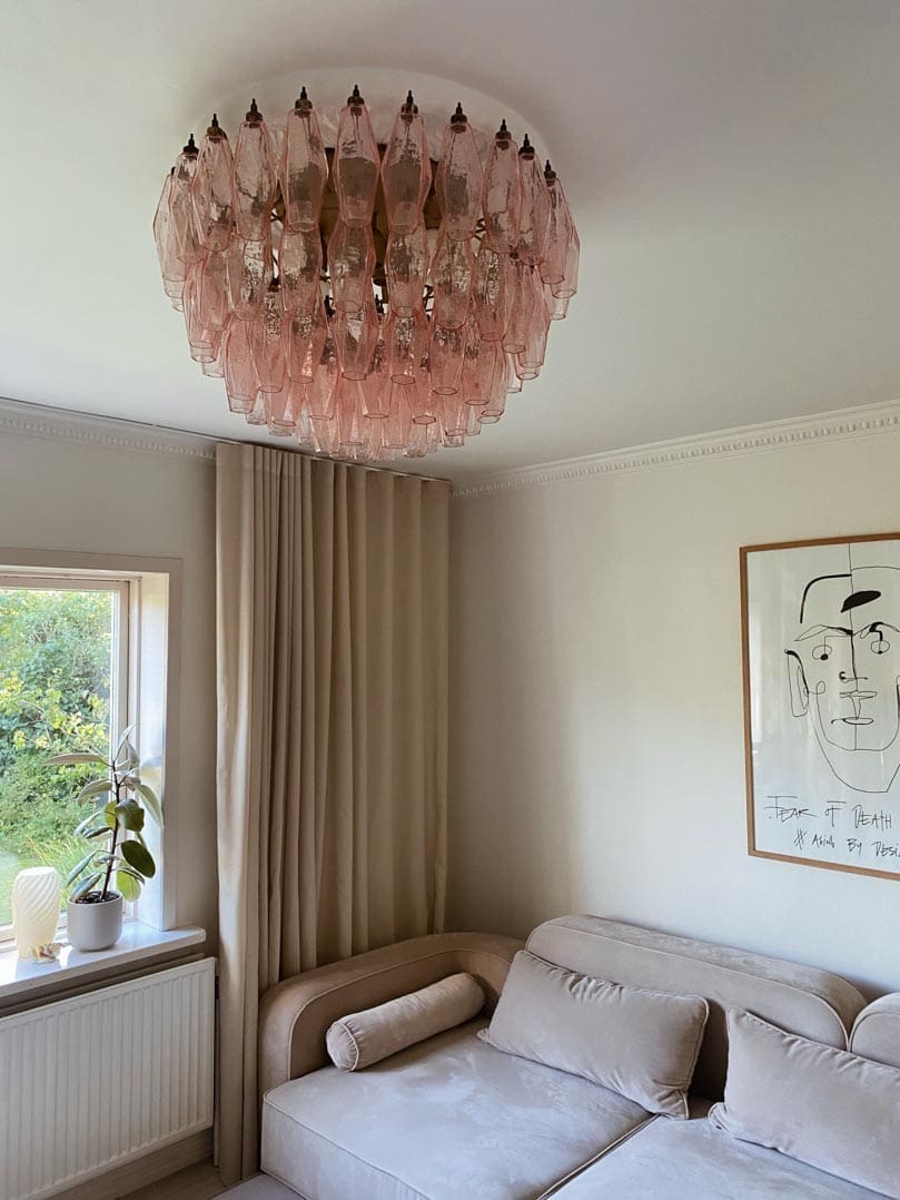 Murano Chandelier – Poliedri – 84 glasses - Cyran Lamps