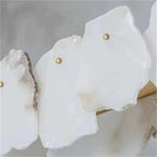 Nasile Alabaster Round Chandelier - Cyran Lamps