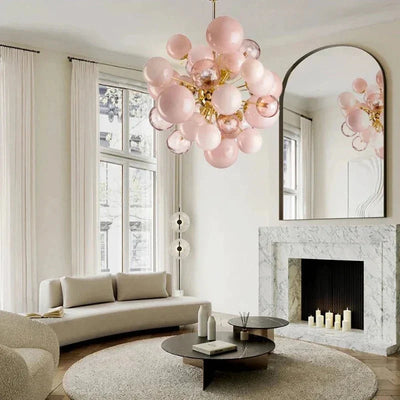 Neve Glass Bubble Chandelier - Warm Light 3000kCyranlamps