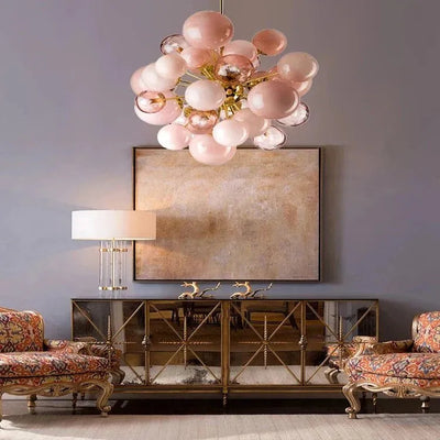 Neve Glass Bubble Chandelier - Warm Light 3000kCyranlamps