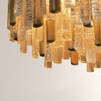 Nova Crystal Prism Linear Chandelier - Cyran Lamps