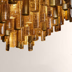 Nova Crystal Prism Round Chandelier - Cyran Lamps
