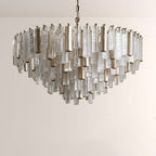 Nova Crystal Prism Round Chandelier - Cyran Lamps