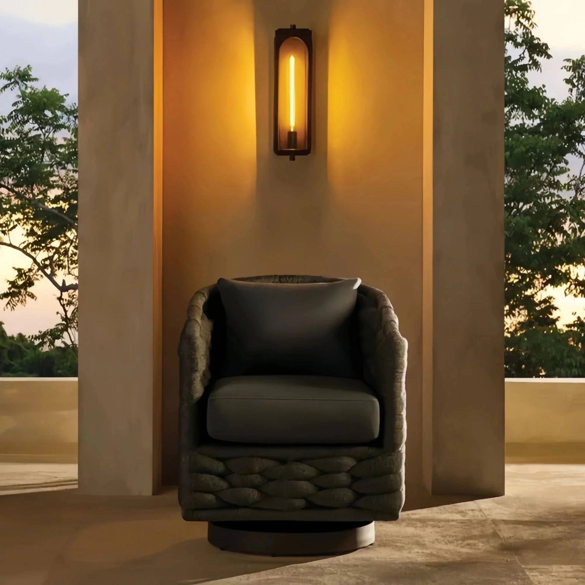Palladian Outdoor Wall Sconce - Cyran Lamps