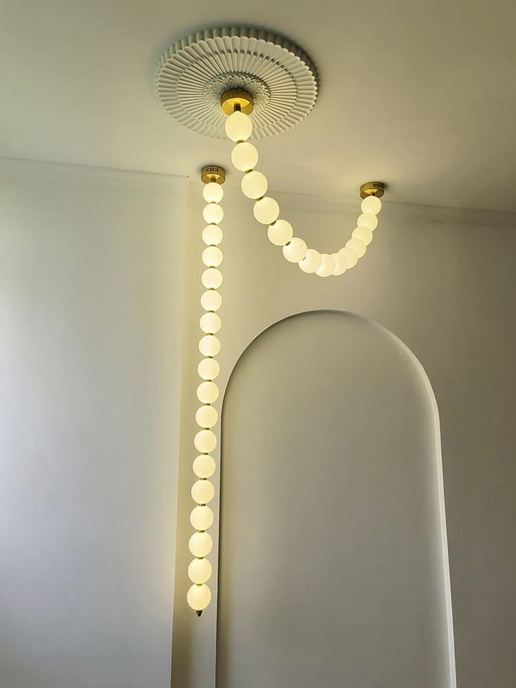 Perlina Necklace Combination Chandelier - Cyran Lamps