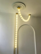 Perlina Necklace Combination Chandelier - cyranlamps