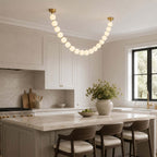 Perlina Necklace Combination Chandelier - cyranlamps