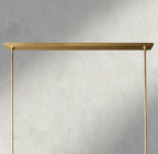 Puailace Fabric Shade Linear Chandelier - Cyran Lamps