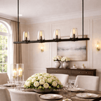 Puailace Linear Chandelier - Cyran Lamps