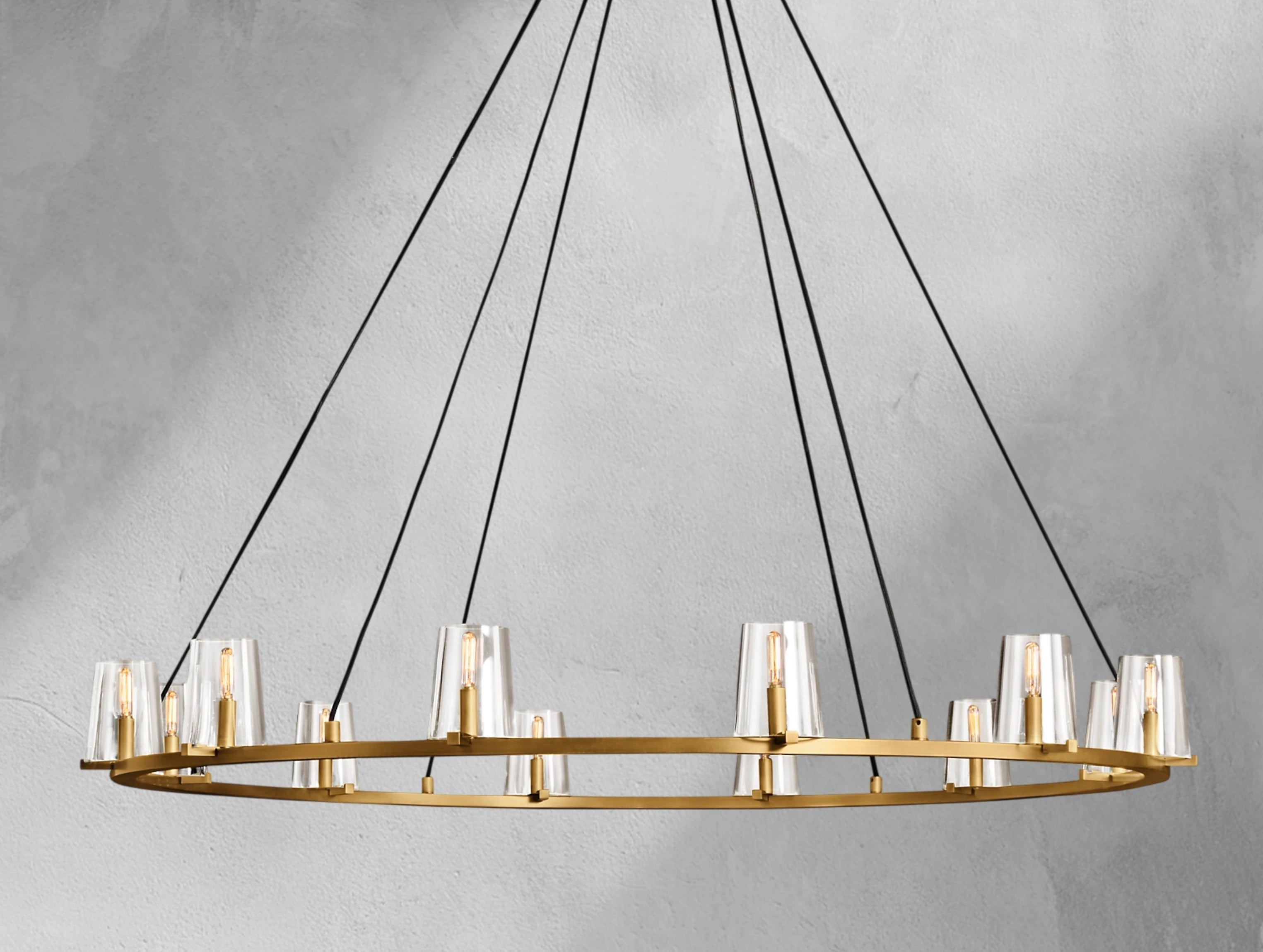 Puailace Round Chandelier - Cyran Lamps
