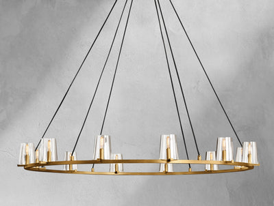 Puailace Round Chandelier - Cyran Lamps