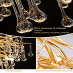 Rain Living Room Branch Chandelier - Cyran Lamps