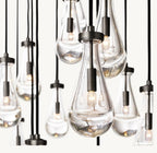 Raindrop Rectangular Chandelier 72" - Cyran Lamps