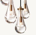 Raindrop Round Chandelier 18" - Cyran Lamps