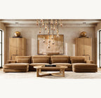 Raindrop Round Chandelier 36" - Cyran Lamps