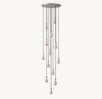 Raindrop Round Chandelier 36" - Cyran Lamps