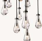 Raindrop Round Chandelier 47" - Cyran Lamps