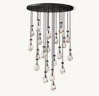 Raindrop Round Chandelier 47" - Cyran Lamps