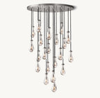 Raindrop Round Chandelier 47" - Cyran Lamps