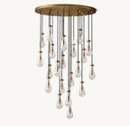 Raindrop Round Chandelier 47" - Cyran Lamps